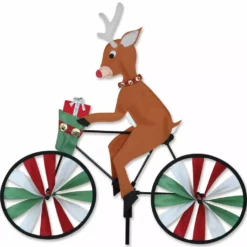 WindGarden WindGarden 20 In. Bike Spinner - Reindeer