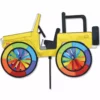 WindGarden 22 In. Yellow Jeep Spinner WindGarden