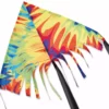Kites 24 In. Fringe Delta Kite - Tie Dye