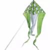 Kites 6.5 Ft. Flo-Tail Delta Kite - Green 1 Kites 6.5 Ft. Flo-Tail Delta Kite - Green