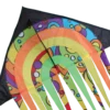 Kites 56 In. Stream Delta Kite - Rainbow Orbit Premier Kites
