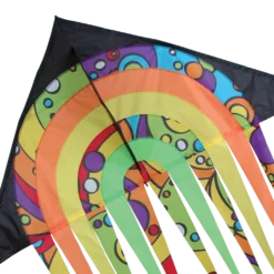 Kites 56 In. Stream Delta Kite - Rainbow Orbit Premier Kites