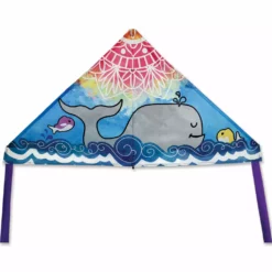 Kites 56 In. Delta Kite - Whale Mandala Premier Kites