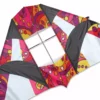 Kites Premier Kites 8.5 Ft. Box Delta Kite - Warm Orbit