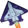 Kites 2D Jet Kite - Space Shuttle 2 Kites 2D Jet Kite - Space Shuttle