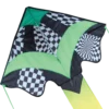 Kites Large Easy Flyer Kite - Green Op-Art