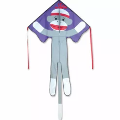 Kites Large Easy Flyer Kite - Sock Monkey Premier Kites