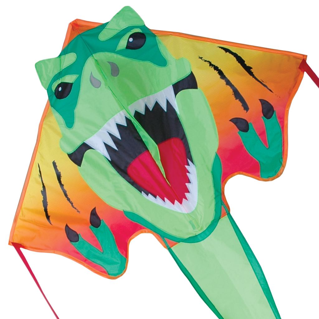 Kites Large Easy Flyer Kite - T-Rex 3 Kites Large Easy Flyer Kite - T-Rex