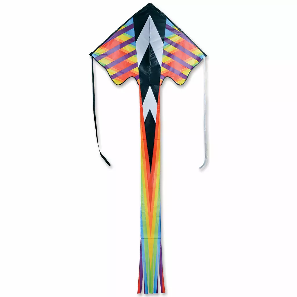 Kites Premier Kites Zephyr Kite - Rainbow Geometric 4 Kites Premier Kites Zephyr Kite - Rainbow Geometric