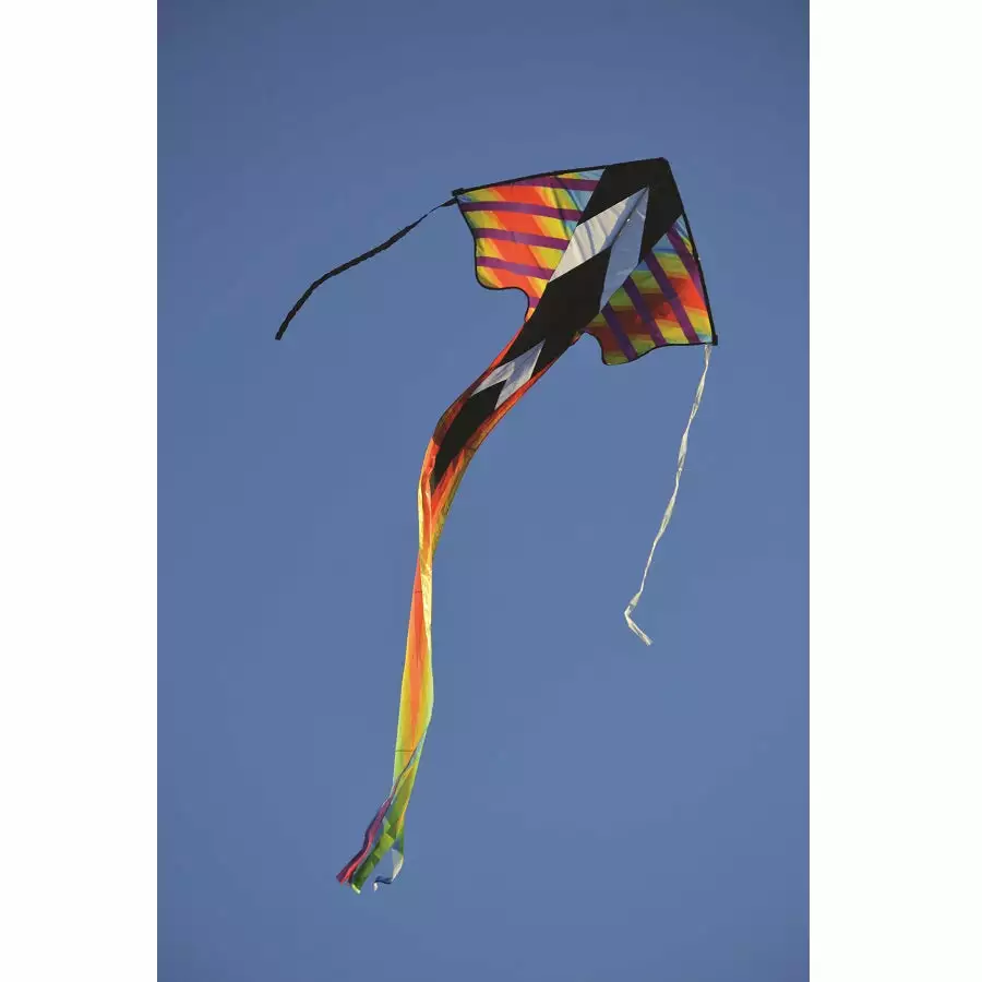 Kites Premier Kites Zephyr Kite - Rainbow Geometric 5 Kites Premier Kites Zephyr Kite - Rainbow Geometric