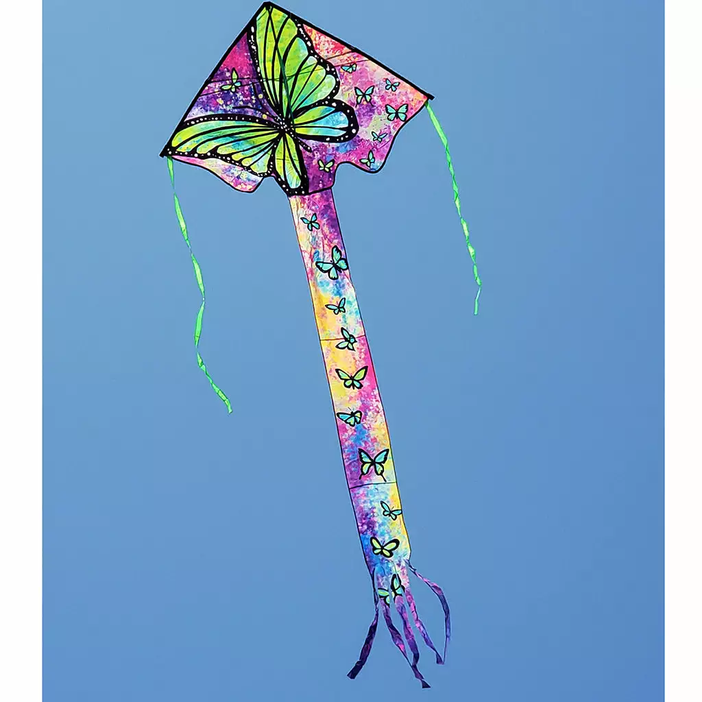 Kites Premier Kites Zephyr Kite - Green Butterfly 4 Kites Premier Kites Zephyr Kite - Green Butterfly