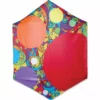 Collections Kites Collections Rokkaku Kite - Rainbow Bubbles