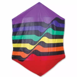 Collections Kites Rokkaku Kite - Rainbow Ripple
