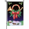 Accent Home & Garden Accent 12 In. Flag - Holiday Horn
