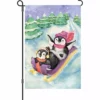 Accent Home & Garden 12 In. Flag - Sledding Fun Accent 2 Accent Home & Garden 12 In. Flag - Sledding Fun Accent