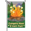 Accent Home & Garden Accent 12 In. Flag - S'more Fun 2 Accent Home & Garden Accent 12 In. Flag - S'more Fun