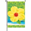 Accent Home & Garden 12 In. Flag - Tropical Hibiscus