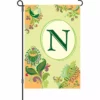 Accent Home & Garden 12 In. Spring Monogram Flag - N Accent