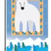 Accent Home & Garden - Sale 12 In. Flag - Polar Bear Mountain Accent