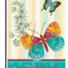 Accent Home & Garden Accent 12 In. Flag - Wonderful Butterflies
