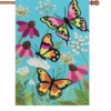 Accent Home & Garden 28 In. Flag - Fluttering Butterflies