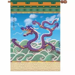 Accent Home & Garden Accent 28 In. Flag - Imperial Dragon
