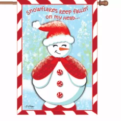 Accent Home & Garden - Sale 28 In. Flag - Snow Cutie