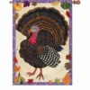 Accent Home & Garden 28 In. Flag - Textured Turkey Accent