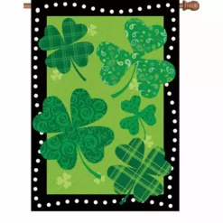 Accent Home & Garden 28 In. Flag - Shamrock Summit