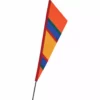 SoundWinds Fanion Recumbent Bike Flag - Orange 2 SoundWinds Fanion Recumbent Bike Flag - Orange