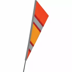 SoundWinds Reflective Fanion Recumbent Bike Flag - Orange