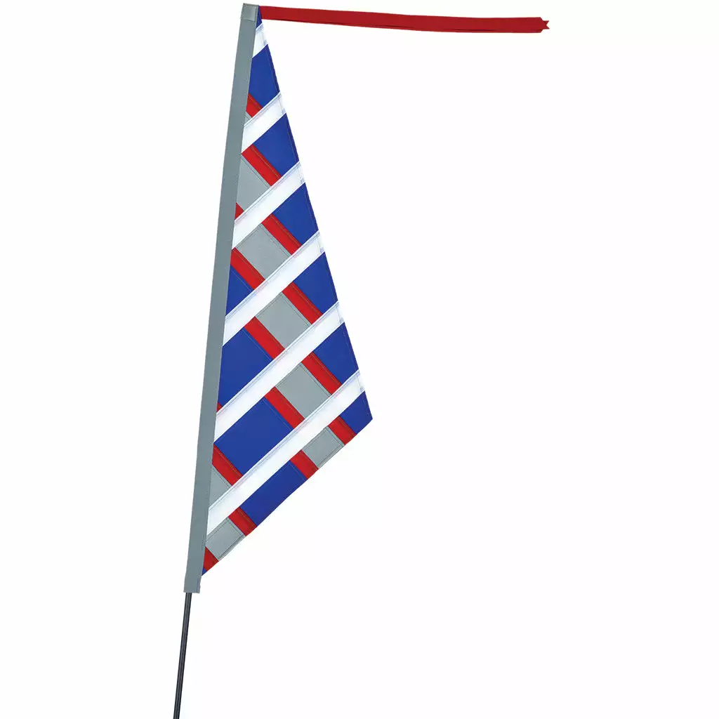 SoundWinds Reflective Sail Recumbent Bike Flag - Patriotic 3 SoundWinds Reflective Sail Recumbent Bike Flag - Patriotic