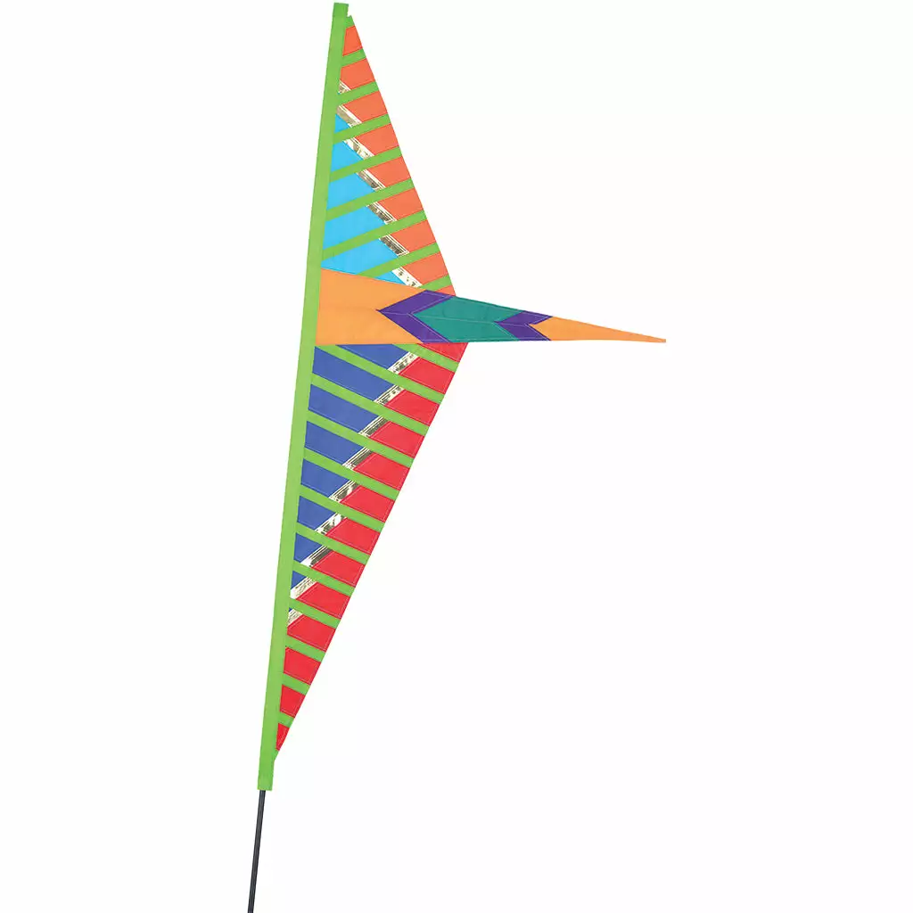 SoundWinds Lark Recumbent Bike Flag - Blue Rainbow 3 SoundWinds Lark Recumbent Bike Flag - Blue Rainbow