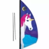 Premier Kites 3.5 Ft. Recumbent Bike Feather Banner - Unicorn Recumbent Bike Flags 1 Premier Kites 3.5 Ft. Recumbent Bike Feather Banner - Unicorn Recumbent Bike Flags