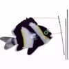 Premier Kites Swimming Fish Recumbent Bike Flag - Black & White Recumbent Bike Flags 2 Premier Kites Swimming Fish Recumbent Bike Flag - Black & White Recumbent Bike Flags