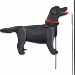 Premier Kites Windicator Recumbent Bike Flag - Black Lab