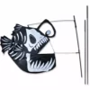 Premier Kites Swimming Fish Recumbent Bike Flag - Anglerfish Bones 1 Premier Kites Swimming Fish Recumbent Bike Flag - Anglerfish Bones