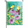 Accent Home & Garden 12 In. Flag - Summer Goldfinches Accent