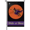 Accent Home & Garden 12 In. Halloween Garden Flag - Flying Witch Accent