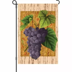 Accent Home & Garden Accent 12 In. Flag - Grape Vine