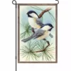 Accent Home & Garden 12 In. Flag - Chickadee Vignette