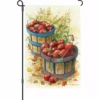 Accent Home & Garden Accent 12 In. Flag - Apple Baskets