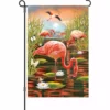 Accent Home & Garden Accent 12 In. Flag - Flamingo Sunset