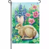 Accent Home & Garden Accent 12 In. Flag - Garden Rabbit 1 Accent Home & Garden Accent 12 In. Flag - Garden Rabbit
