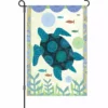 Accent Home & Garden Accent 12 In. Flag - Blue Turtle