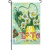 Accent Home & Garden Accent 12 In. Flag - Love Makes Me Happy 2 Accent Home & Garden Accent 12 In. Flag - Love Makes Me Happy