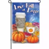 Accent Home & Garden Accent 12 In. Flag - Love Fall A Latte 2 Accent Home & Garden Accent 12 In. Flag - Love Fall A Latte