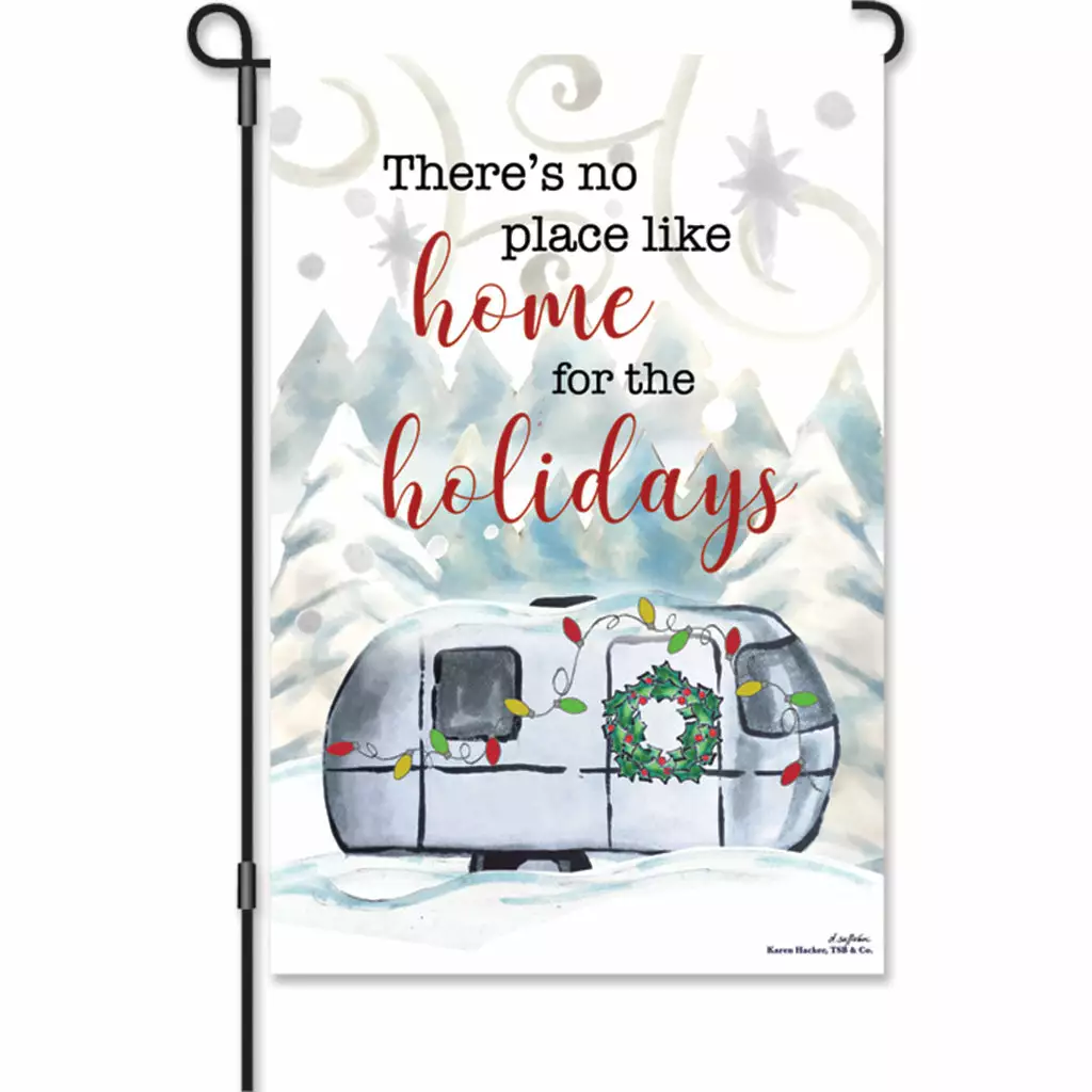 Accent Home & Garden 12 In. Flag - Christmas Camper Accent 3 Accent Home & Garden 12 In. Flag - Christmas Camper Accent