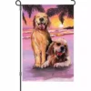 Accent Home & Garden 12 In. Flag - Beach Dogs