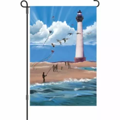 Accent Home & Garden 12 In. Flag - Lighthouse Breezy Day